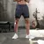 Camo corrida shorts dos homens ginásio esportes shorts 2 em 1 treino rápido tr - loja online
