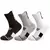 3 pares de meias esportivas masculinas com ajuste confortável e desempenho para