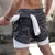Camo corrida shorts dos homens ginásio esportes shorts 2 em 1 treino rápido tr