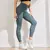 Leggings elásticas de cintura alta feminina, calças push-up, calças justas esportivas, fitness, treino, ginásio, roupas esportivas, sexy - comprar online
