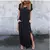 vestido feminino oversized 5xl verão sólido casual manga curta na internet