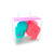 Esponja para Maquiagem Qianlili Cores Sortidas Kit com 03un (723366)