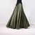 Vestido de Alta qualidade de linho de algodão maxi saia das mulheres casual elástico de alta cintura plissada - comprar online