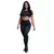 Conjunto Versatily Alça em Elástico Preto AQN SPORT - Sublimes Store