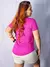 Camisa Dry Fit Basic Pink na internet