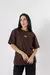 Camisa Oversized Adidas Marrom