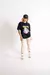 Camiseta Oversized "Preciso de Creatina” – Preta - Use Maya Fitwear | Moda Fitness Feminina | Roupas Fitness Premium