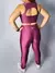 Conjunto Aurora Power - Legging e Top com Recorte Aberto nas Costas - Rosa Rubi na internet