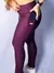 Conjunto Fitness Selene Com Top Firme e Legging com Bolso - Açaí na internet