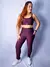 Conjunto Fitness Selene Com Top Firme e Legging com Bolso - Açaí - comprar online