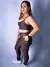 Conjunto Fitness Selene Com Top Firme e Legging com Bolso - Marrom - Use Maya Fitwear | Moda Fitness Feminina | Roupas Fitness Premium