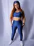 Conjunto Moonlight com Faixa de Cabelo e Legging com Bolsos - Azul Marinho - comprar online