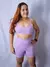 Conjunto Soul Fit - Short e Top de Costas Nuas - Lavanda - comprar online