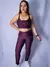 Conjunto Velvet Glow de Alças Cruzadas nas Costas – Vinho Intenso - comprar online