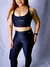 Conjunto Velvet Glow de Alças Cruzadas - Preto - Use Maya Fitwear | Moda Fitness Feminina | Roupas Fitness Premium