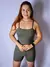 Macaquinho Fitness Luna de Alcinha - Verde Militar - comprar online