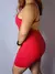 Macaquinho Fitness Luna de Alcinha - Vermelho - Use Maya Fitwear | Moda Fitness Feminina | Roupas Fitness Premium