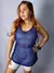 Regata Tela Breeze - Azul Marinho - comprar online