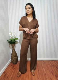 Conjunto Calça e Camisa manga curta