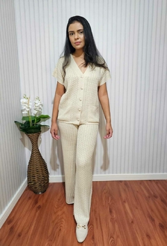 Conjunto Calça e Camisa manga curta - comprar online