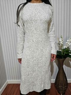 Vestido Mousse Tricô Midi - comprar online