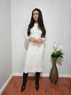 Imagem do Vestido Mousse Tricô Midi