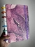 Caderno disco mármore 80 fls-Roxo - comprar online