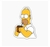 Homero mateando
