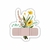 Curita con flores