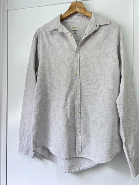 Camisa de Botão - Cinza Claro Renner
