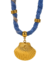 Collar tejido con concha dorada - comprar en línea