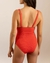 Traje de baño completo rojo - comprar en línea