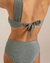 Bikini aqua/plateado en internet