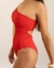 Traje de baño completo rojo
