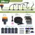 Kit de Nebulização DIY com Mangueira de 8mm – Sistema de Resfriamento e Irrigação para Jardim e Pátio