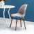 Silla Nina / Wood - tapizada - CHENILLE
