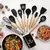 Jogo de Cozinha Kit c/12 Peças de Silicone, Utensílios e Copo Suporte para Coz - comprar online