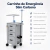 Carro De Emergência Em Aço C/ 4 Gavetas Slim - comprar online