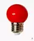 Lámpara LED Gota E27 1W Rojo - comprar online