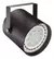 Cabezal Negro 11,5cm 1 Luz para AR111