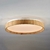 Aplique Techo Plafón LED 32W Bor 50cm Madera Luz Cálida Dimerizable