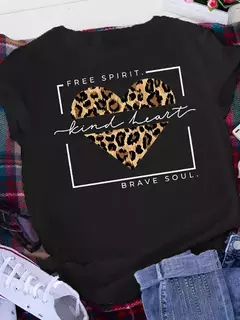 Camiseta Streetwear para Mujer con Diseño Geométrico – Estilo Juvenil y Versátil - comprar en línea