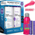 Forever Liss Semi Definitiva: Ativador Capilar 1L, Modelador Xô Frizz, SOS e Shampoo Anti Residuo 1L