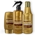 Forever Liss Banho de Verniz: Leave-In 140g, Queratina Hidrolisada 300ml e Shampoo 300ml