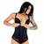 Camisete modeladora forro duplo 24 barbatanas colchetes e zíper - loja online