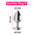 Plug Anal De Aço Com Joia Mlpa1301-g Cor:Rosa;tamanho:G - me303 na internet