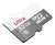 Cartão de memória SanDisk Ultra 32GB MicroSDHC com adaptador SD, com capacidade de 32GB e velocidade de 48MB/s.
