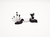Coaster Panda articulable 3 D - comprar online
