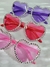 Lentes de Recibida heart con Strass en internet