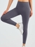 Calça Legging Esportiva Push Up Sem Costura Yoga Academia Levanta Bumb Sólido Cintura Alta Scrunch Butt Tummy